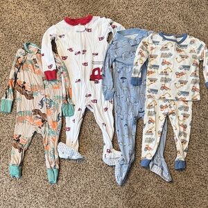 Kids One Piece Pajama Set - Multicolor